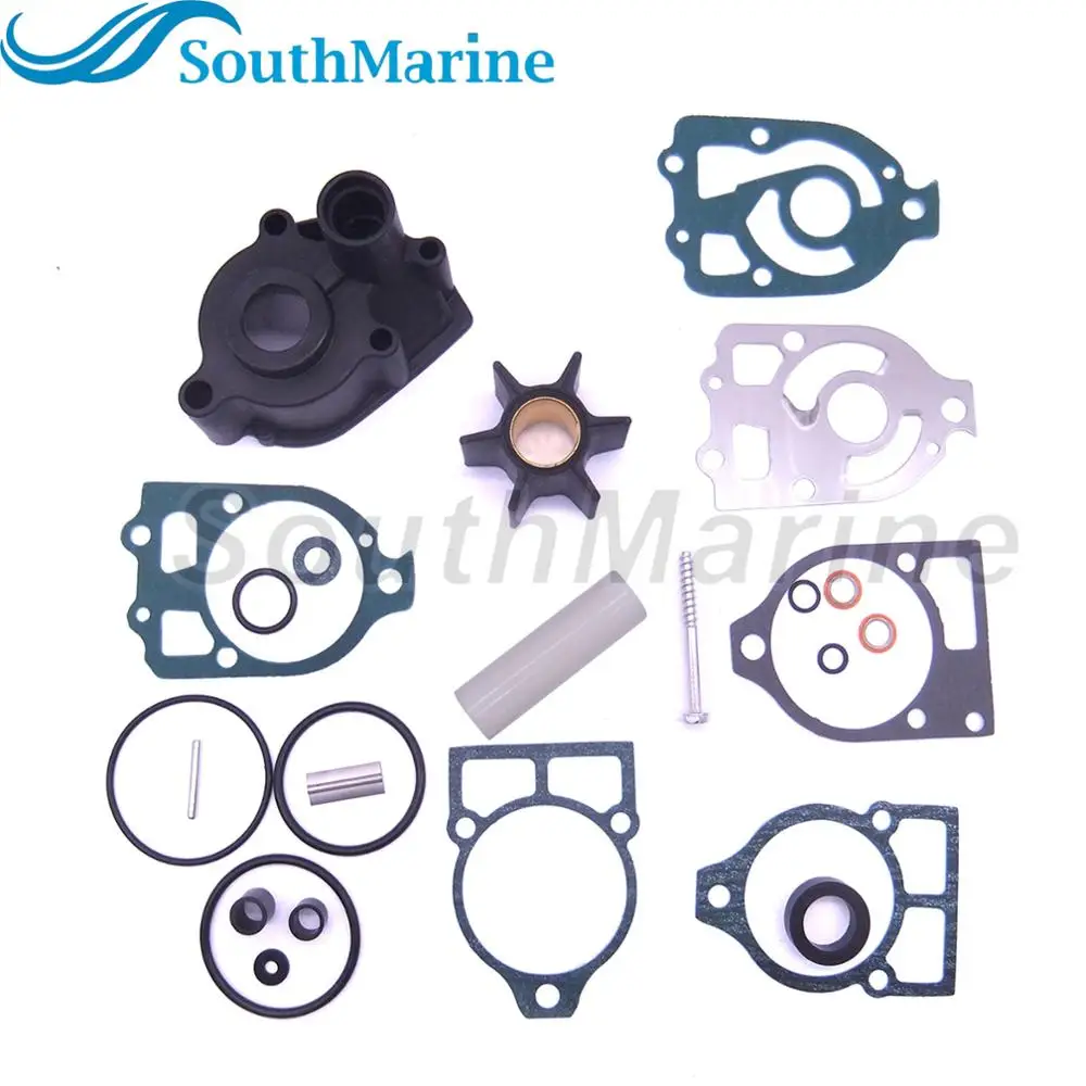 Boat Motor 46-96148T8 46-96148A8 46-96148Q8 46-96148A5 46-42579A4 46-44292A4 46-48747A3 Water Pump Repair Kit with Housing for M