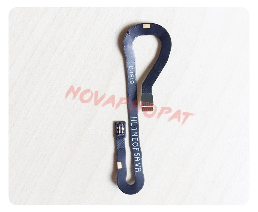 Novaphopat For huawei Mate 20 Pro Fingerprint Sensor Scanner Touch ID Connect Mate20Pro Home Button Flex Cable Connector