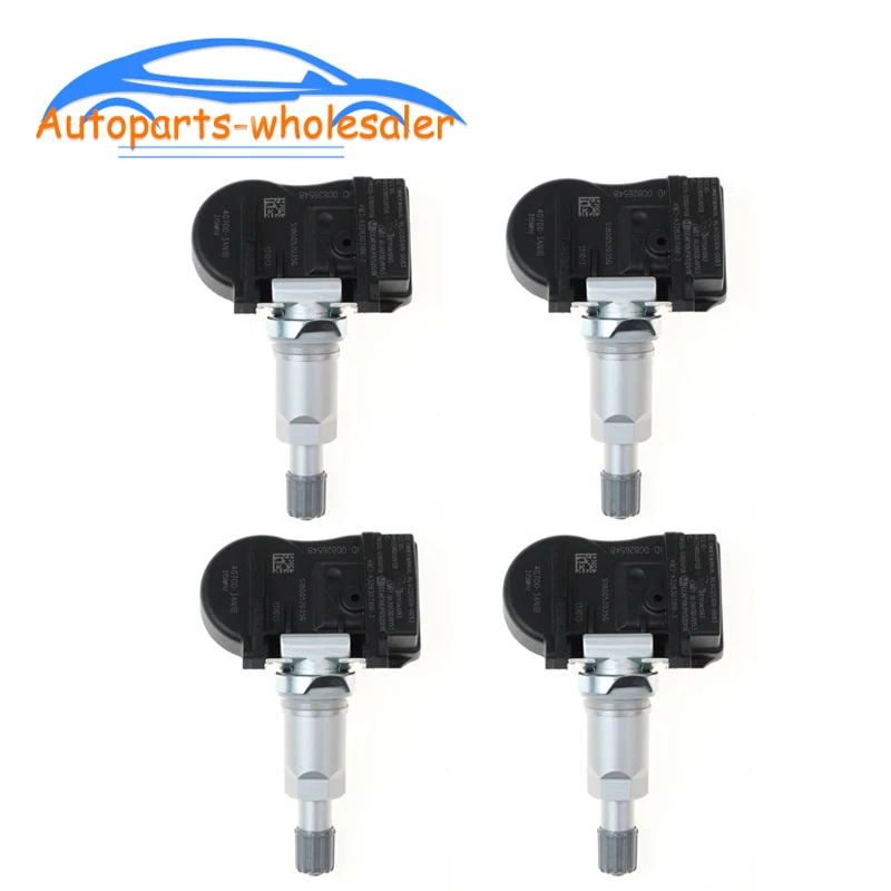 

4 pcs/lot Car 40700-3AN1B 407003AN1B Fit For 2013-2017 NISSAN LEAF CUBE JUKE SENTRA TPMS Tire Pressure Sensor Monitor 315MHz