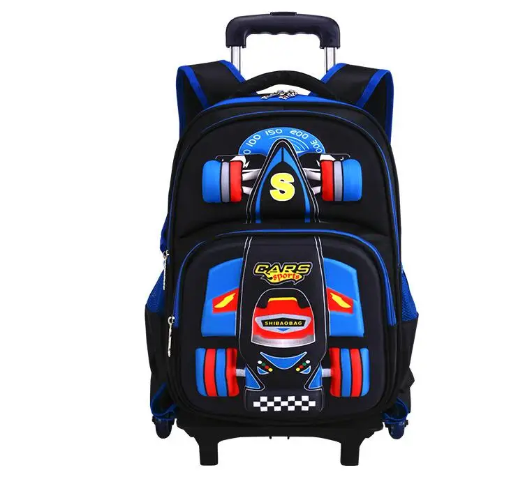 Детские школьные ранцы на колесах, рюкзаки на колесиках для мальчиков, детские школьные портфели на колесиках, детские дорожные чемоданы на колесиках