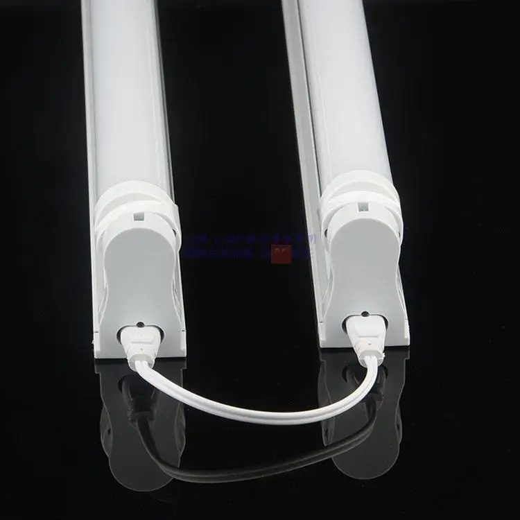 5PCS 20cm 80cm Two-phase T4 T5 T8 LED Integrated Tube Connector Double-end Cable Wire fluorescent