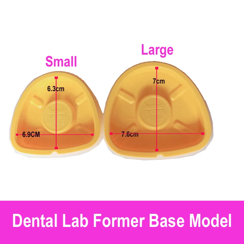 2 szt. Dental protezy podstawa magnetyczna aktualizacja obudowy dla modelu gipsowego praca nalewanie modelu