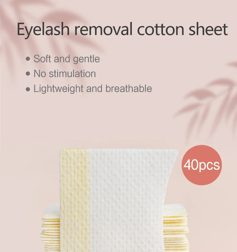 30/40Pcs Einweg Auge Pad Wimpern Verlängerung Patch Lash Verlängerung Baumwolle Papier Auge Aufkleber Tipps Wrap Make-Up-Tool schönheit Produkt – Detail 1