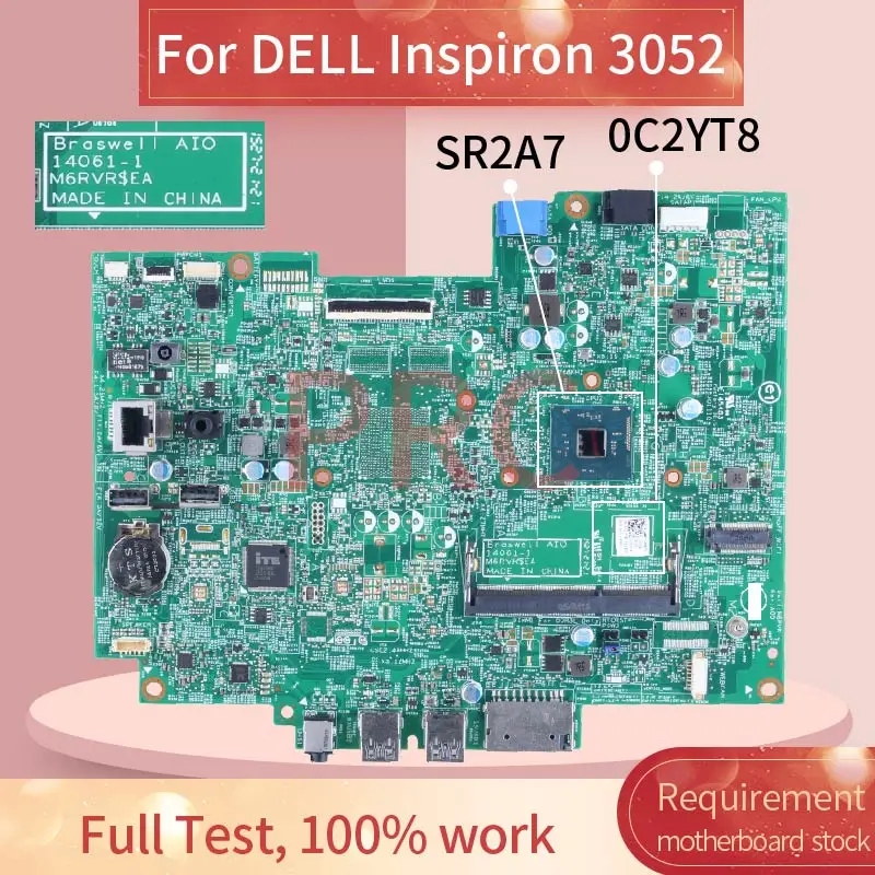 Imagem -02 - para Dell Venue 11 Pro 7139 I54300y Computador Portátil Placa-mãe 0rfdkw Rev.2.3 Sr192 Ddr3 Notebook Mainboard