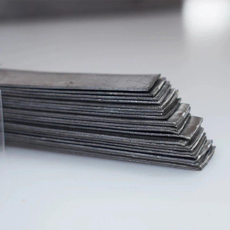 300g/box Sheet Strip Lead Sinker Tin Roll Supplies Fishing Accessories Fishing Tackle Lead Weights Tin Roll For Fishing