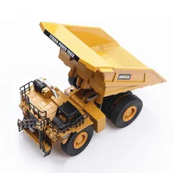 1/40 Scale Truck Die-cast Alloy Metal Car Excavator Mining Dump Truck Excavator Model Toy Engineering Truck For Kids Collections