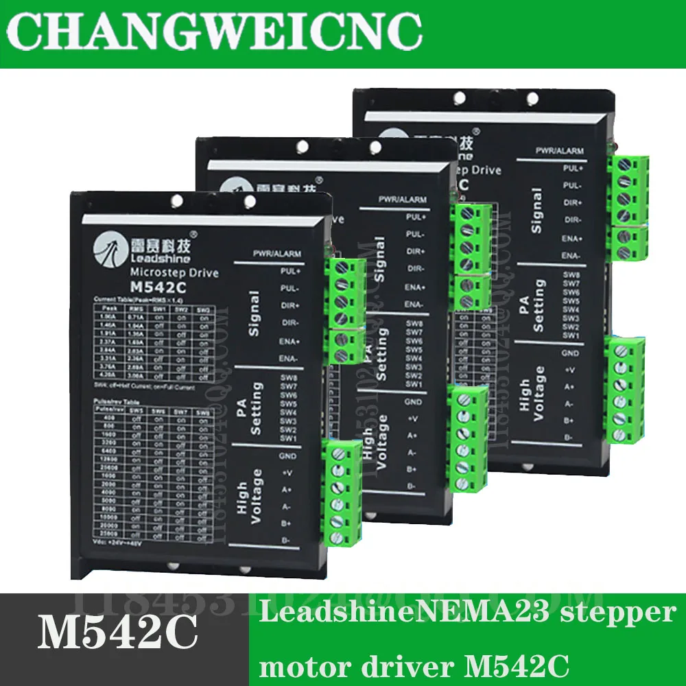 

Leadshine M542C Stepper Motor Driver, engraving machine hybrid servo motor Driver and CNC machine servo motor Driver