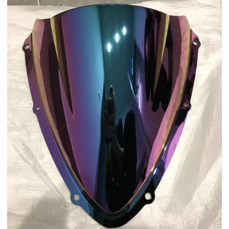 Motorcycle Windshield Windscreen For 2008 2009 2010 Suzuki GSX-R600 GSXR600 GSX-R750 GSXR750 K8 GSX-R GSXR 600 750 Smoke Blue