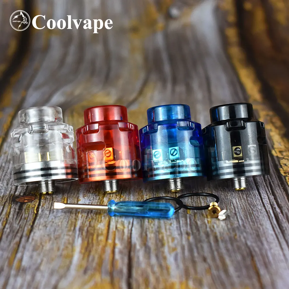 

Испаритель coolvape Dead Rabbit SE RDA со сквонком BF PIN атомайзер RDA 24 мм восстановление капающего резервуара подходит для электронной сигареты боксмод vs goon rda
