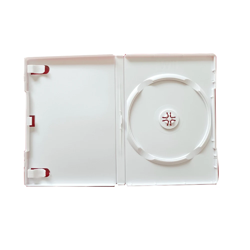 PP Plastic  Single Disc For Wii  Accessories Game Disc Packaging Box DVD Disc Storage Case