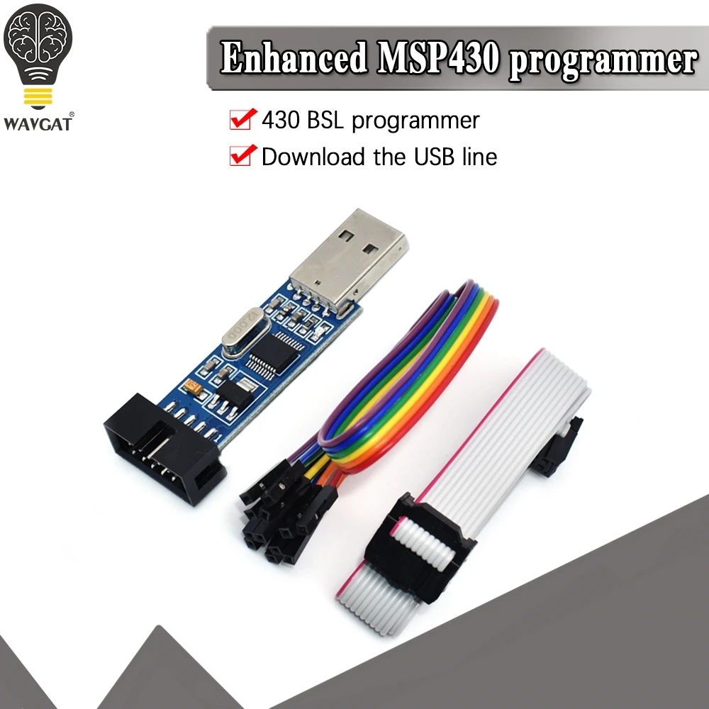 WAVGAT MSP430 BSL USB programmer download Adapter USB Port