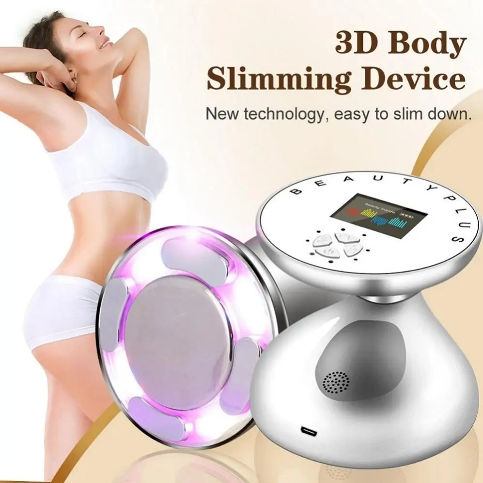 RF Cavitation Ultrasonic Slimming Massager Domestic Fat Burner Anti Cellulite Device Skin Tightening Weight Beauty Machine