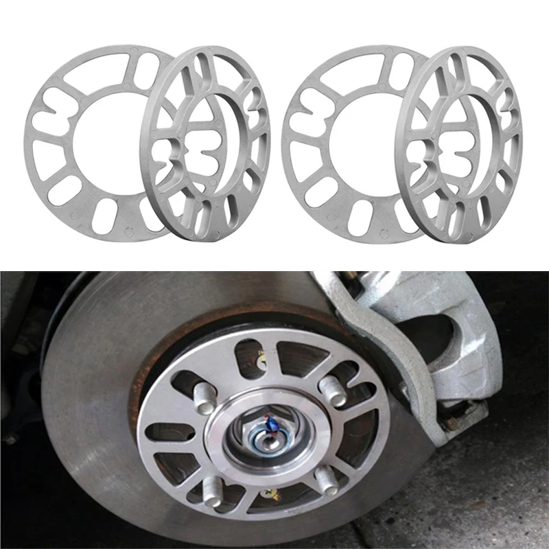 Adaptadores Universales para Ruedas de Coche Deportivo, Placas Ajustables 4x100 4x108 4x114.3 5x105 5x108 5x112 5x114.3 5x120, Separadores de Ruedas