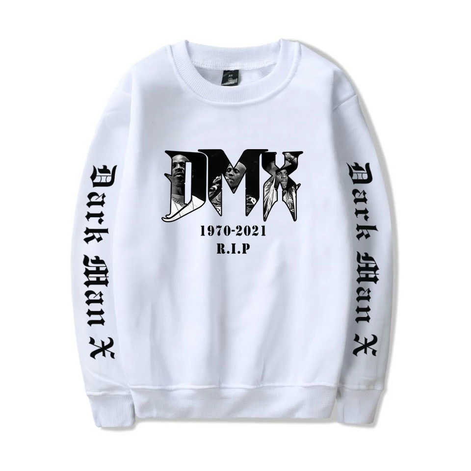 DMX Sweatshirt O-Neck Unisex Tracksuit Women/Men's Hoodies 2020 Harajuku Streetwear Plus Size Clothes