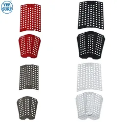 Surfing EVA Deck Grip Pad Surf Traction Pad Front pad and tail pad full set for Surfboard Red colors presale