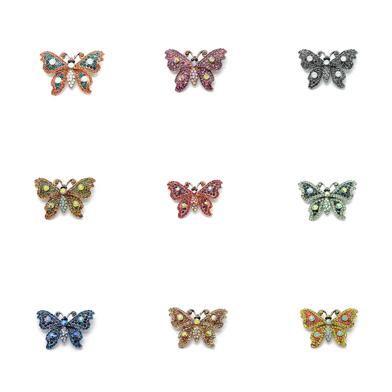 PD BROOCH Autumn New Butterfly Exquisite Custom Brooch Autumn Apparel Accessories Jewelry Pin