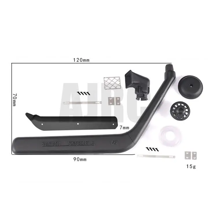 AJRC รีโมทคอนโทรลอะไหล่รถยนต์สําหรับ Axial scx10 iii 90046/90047 จําลองดําน้ํา Air Intake Clamp ชุดอุปกรณ์เสริม Wading