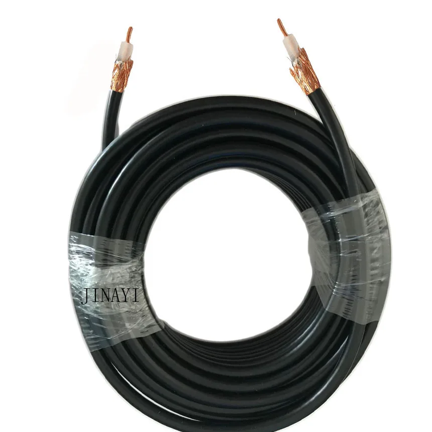 10m RG58 50-3 RF Coaxial cable RG-58 RG58 cable Wires 50ohm 1/2/3/5m 15m 20m 30m 50m