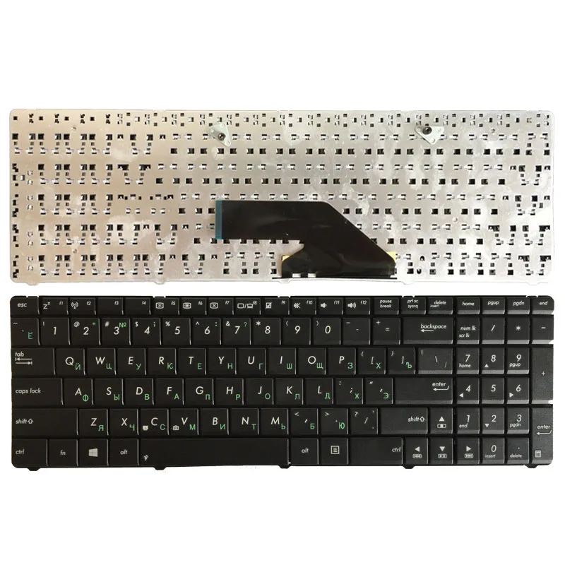 

New Laptop Russian Keyboard For ASUS K75 K75D K75DE K75A RU Layout Black