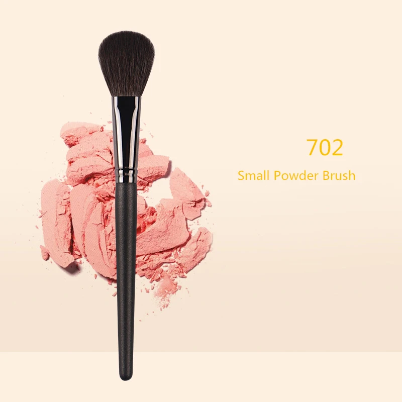 P-Series #702 Small Powder Brush Natural Squirrel Hair Soft Cheek Blusher Makeup Brushes Cosmetic Brush Tool