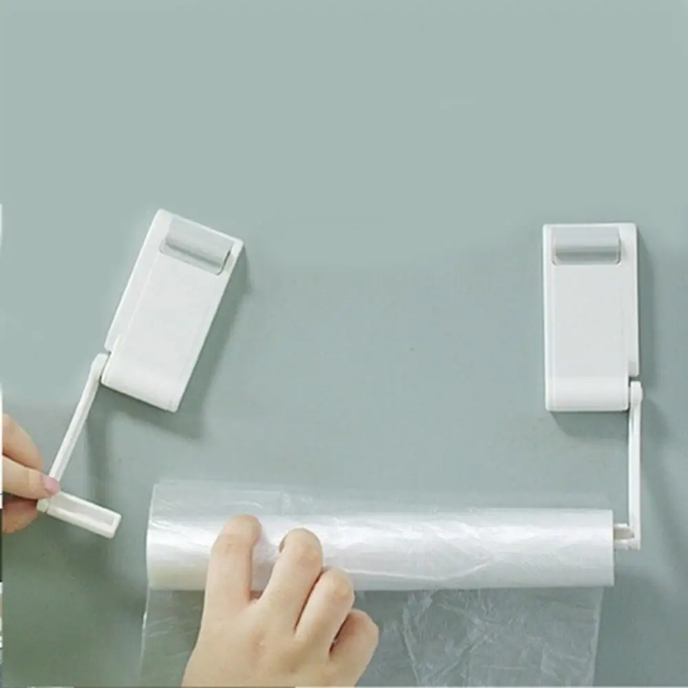 1 Pair/Set Refrigerator Microwave Magnetic Paper Tissue Towel Roll Holder Rack Kitchen Bathroom Napkin Housekeeper