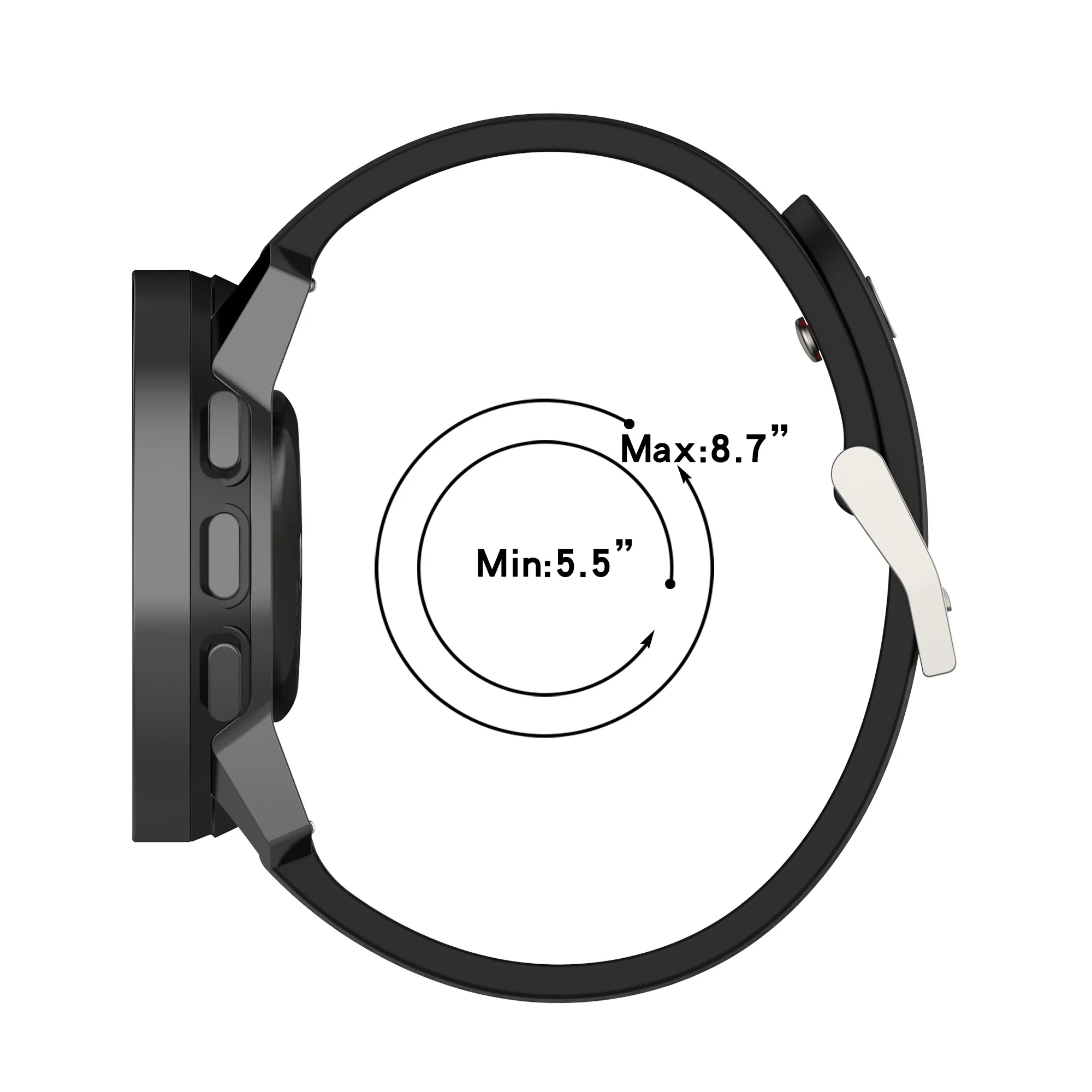 Siliconen Sport Band Voor Suunto 9 Piek Officiële Stijl Horloge Band Voor Suunto 3 Vervangen Polsband Horlogeband Armband Accessoires