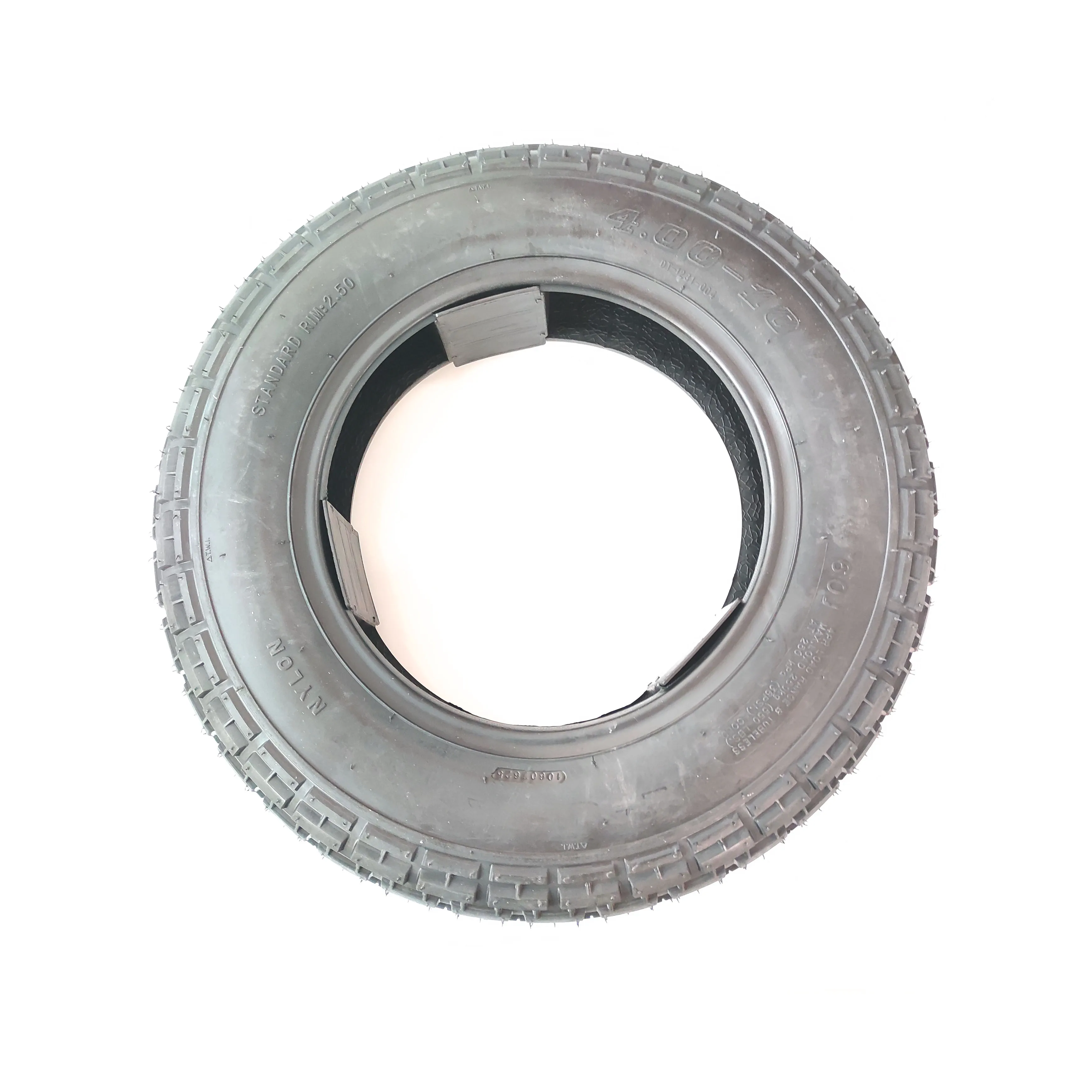 10x4.0 inch electric scooter Tubeless Vacuum tire 10 inch 400-10 widening and thickening for Wheelbarrow Motor Dongyu