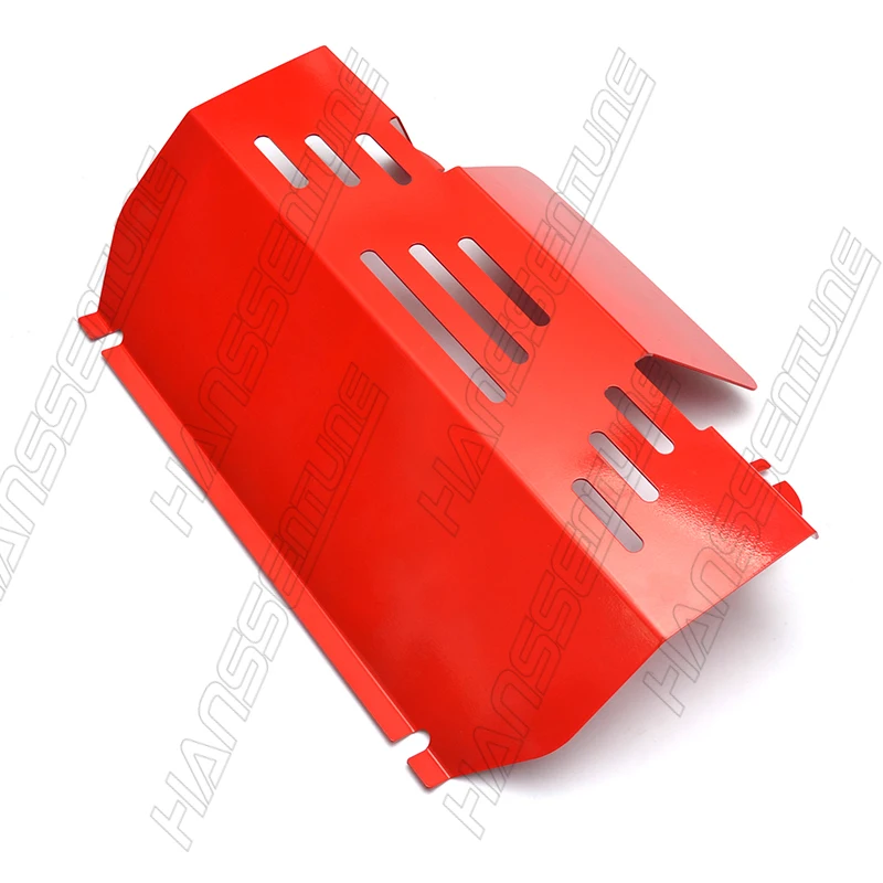 HANSSENTUNE 4wd Red bash Skid Plate protezione motore piastra tuta per PAJERO Sport / Montero sport 2016 in poi