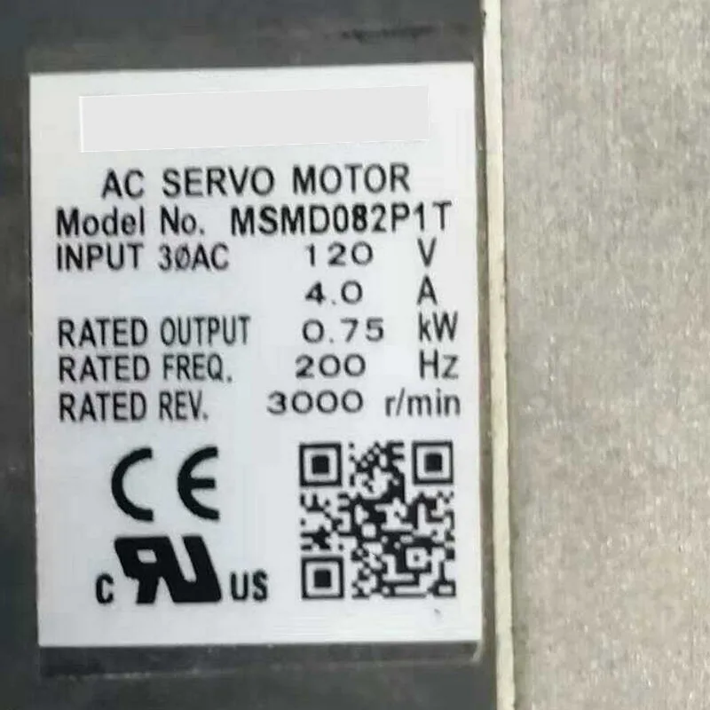 Tested Working MSMD082P1T AC SERVO MOTOR