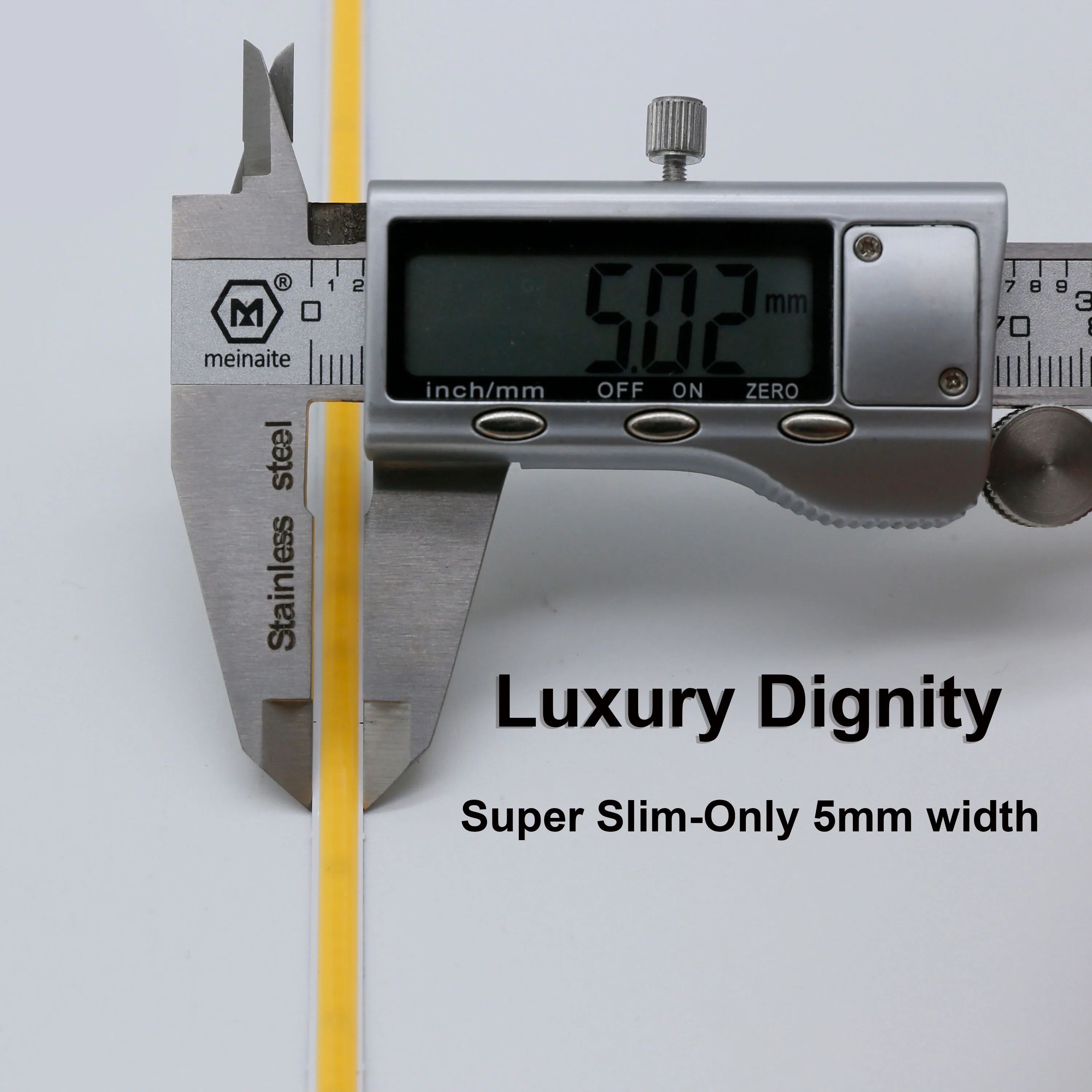 5MM super slim 480LED cob led strip flexible high density no linear