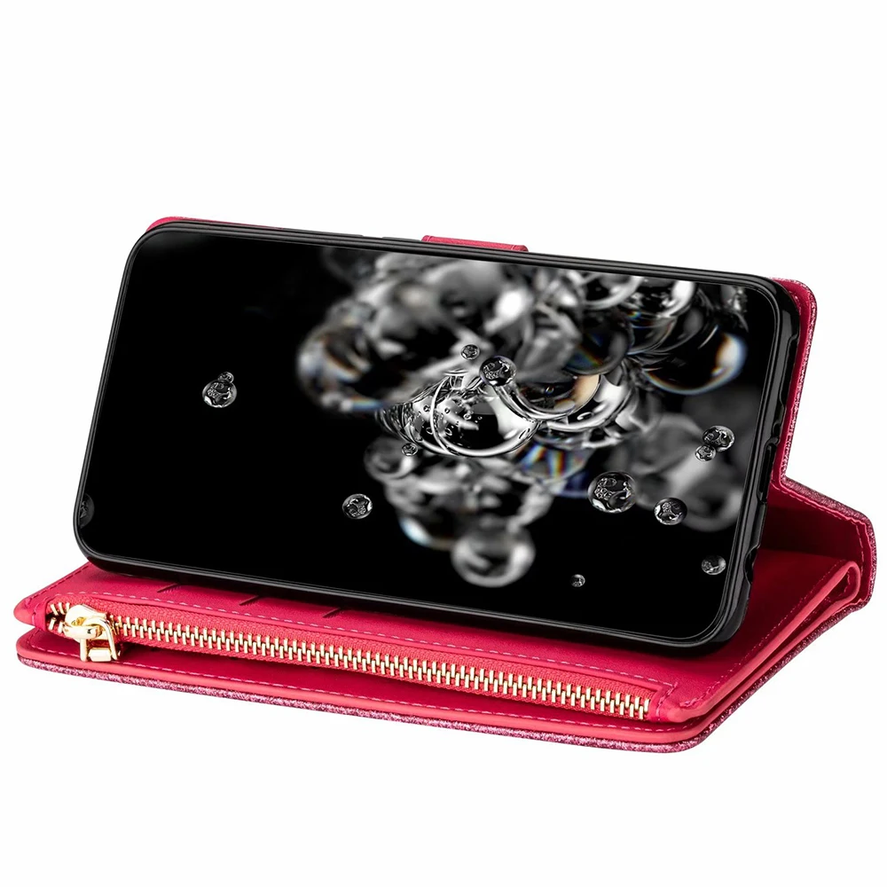 Rits lederen hoesje voor Samsung A5 2017 A6 A7 2018 A10 A20 A30 A40 A50 A70 A11 A12 A32 A52 A72 a 21s A41 A51 A71 A91 A81