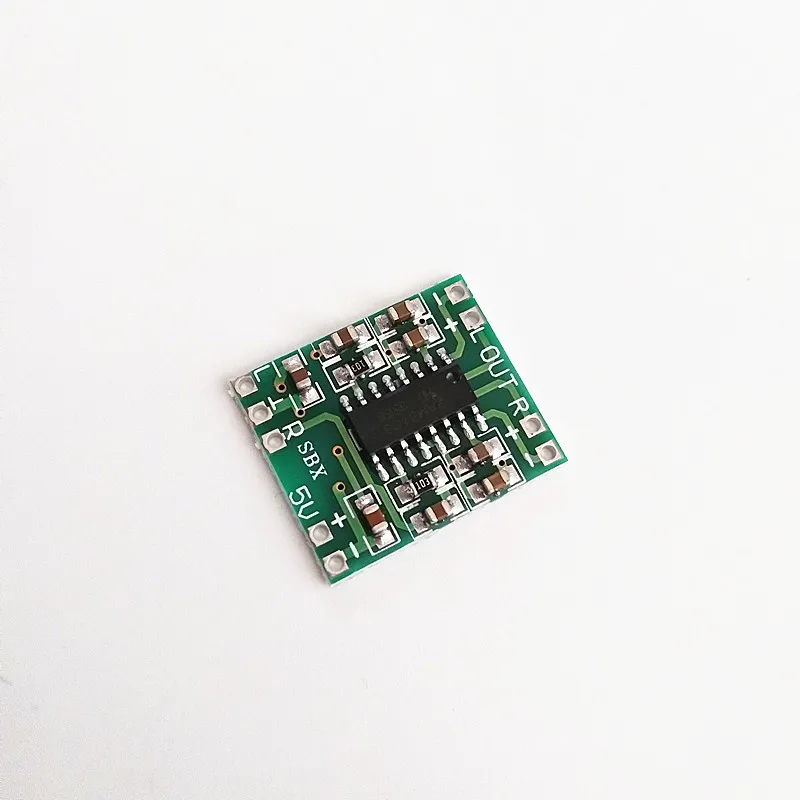 5PCS PAM8403 Super Mini Digital Amplifier Board 2 * 3W Class D Digital Amplifier Board Efficient 2.5 to 5V USB Power Supply