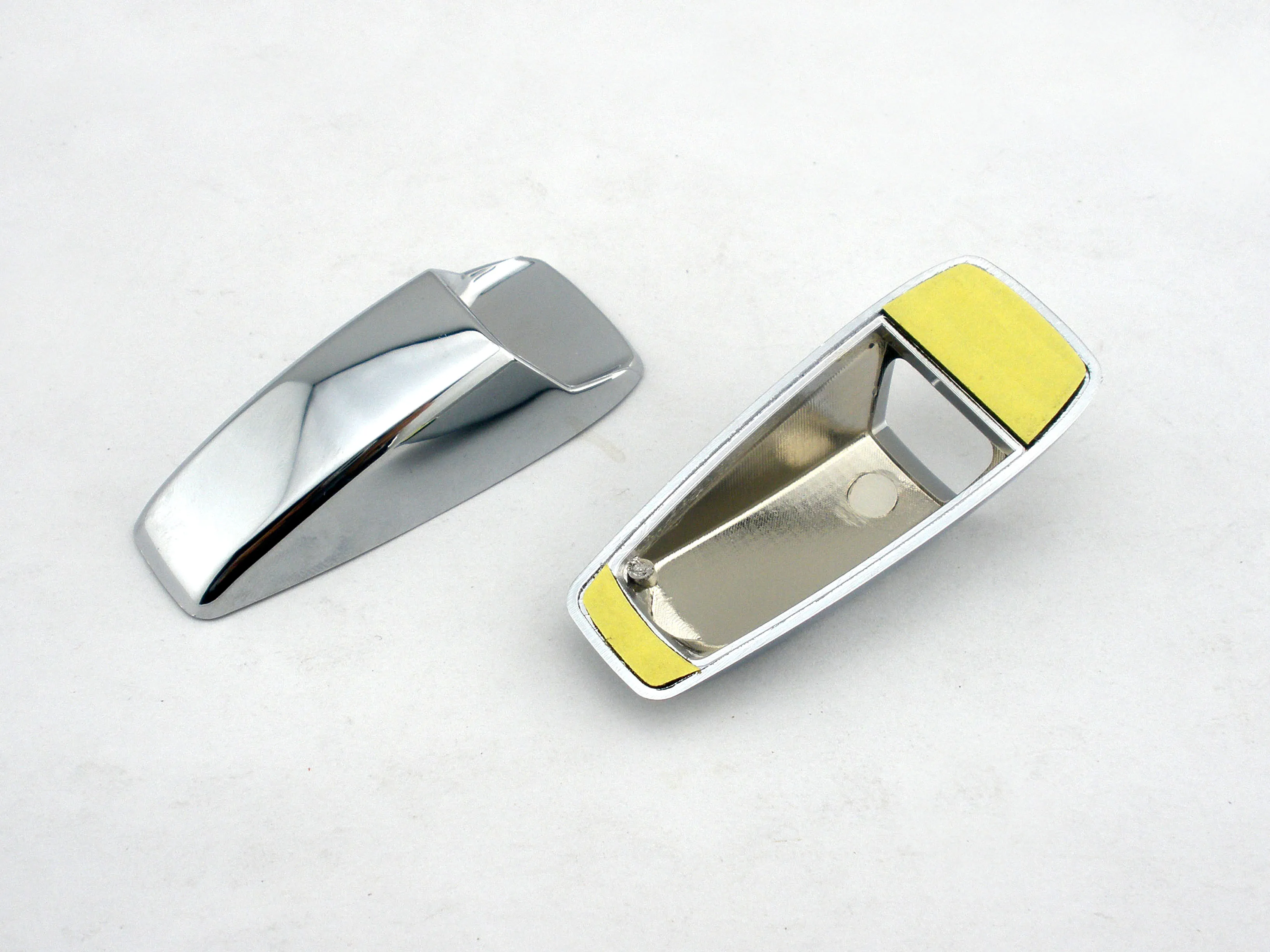 Universal car decoration auto body kits badget Car Bonnet Screen Spray Nozzle cover Washer Wash Vent jet Covers - Pair