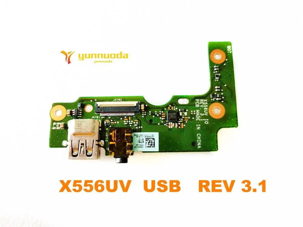 Original for ASUS X556UV  USB board  Audio board X556UV  USB   REV 3.1 tested good free shipping