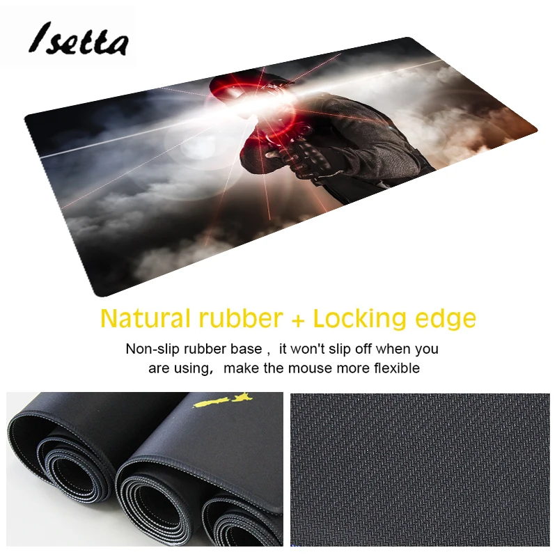 Customize Large Gaming Mouse pad 90x40cm Picture Logo Size Locking Edge Computer Keyboard Mat Table Mousepad drop shipping