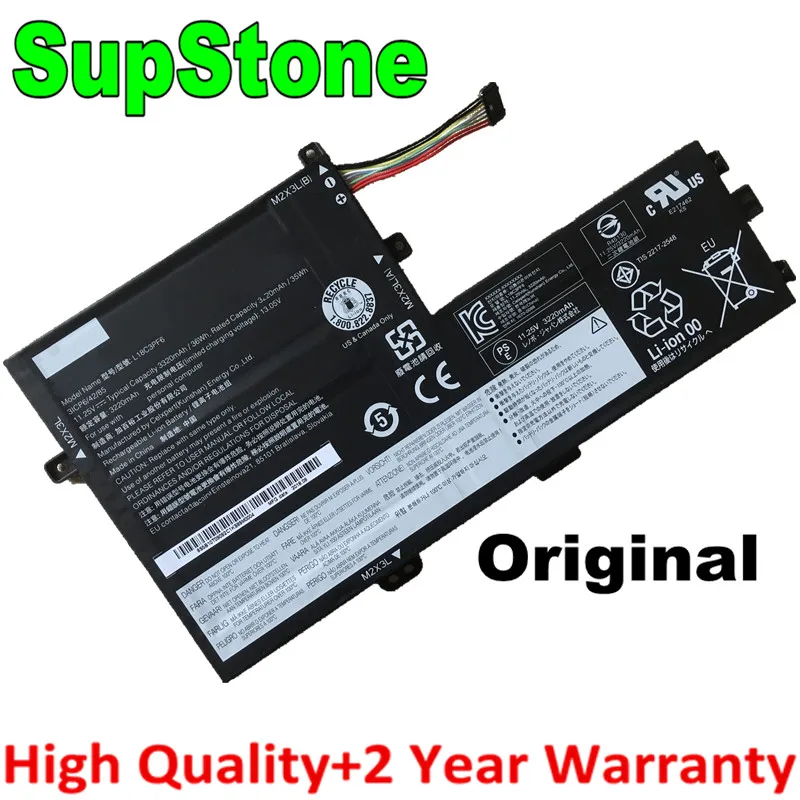 Supstone L18l3pf3 L18c3pf6 L18m3pf7 L18c3pf7 L18l3pf2 Bateria para Lenovo S34014api 14iwl S340-15iwl 15api C340-15iil Flex-15iml