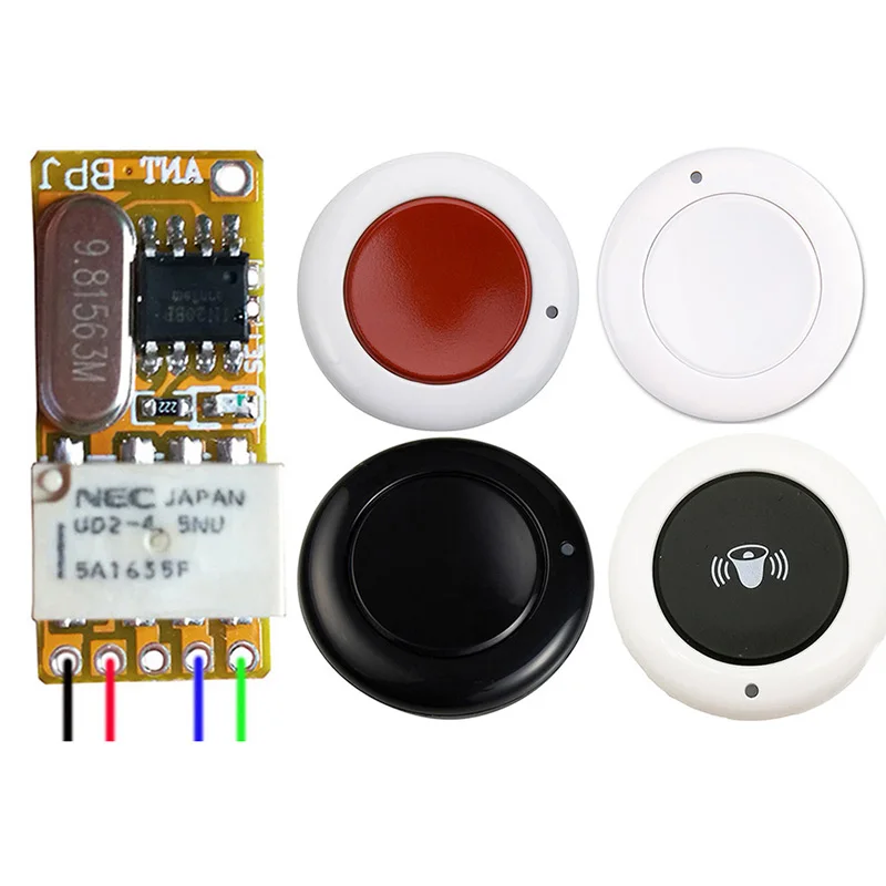 

RF 1CH mini Remote Control Switch DC 3.7 V 4.2 V 5 V 6 V 7.4 V 9 V 12 V Universal Relay Transmitter receiver Module home office