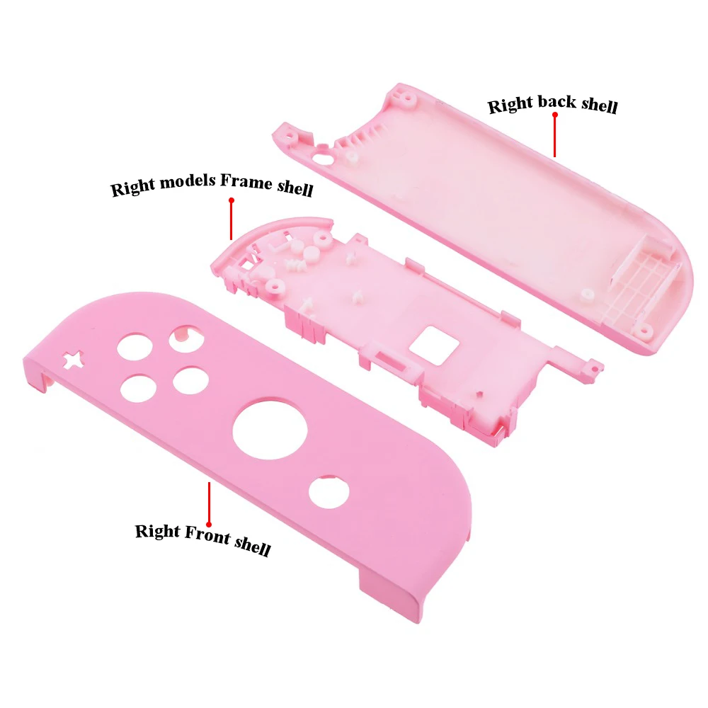 YuXi çok renkli 23 renk nintip Switch NS Joy için Joy Con yedek konut kabuk kapağı için NX JoyCons kontrol cihazı kovanı