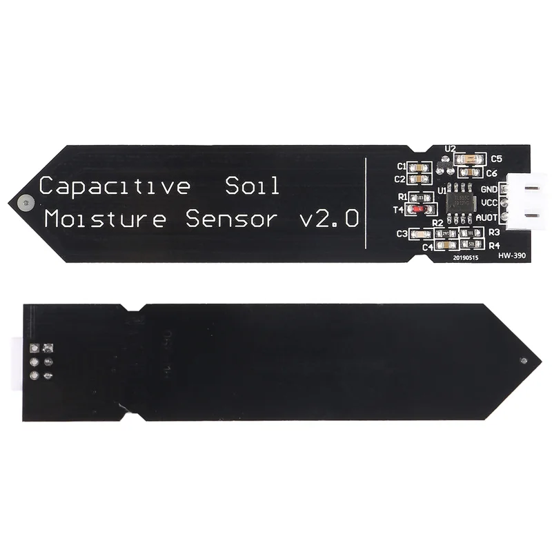 10Pcs Capacitive Soil Moisture Sensor Not Easy to Corrode Wide Voltage Wire Suitable for Arduino Water Level Sensor Tools