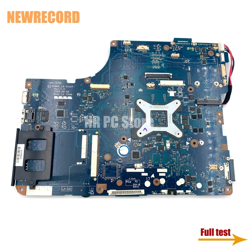 NEWRECORD K000084370 K000093600 NSWAA LA-5332P Dành Cho Laptop Toshiba Satellite L500D L550D L555D Laptop Bo Mạch Chủ