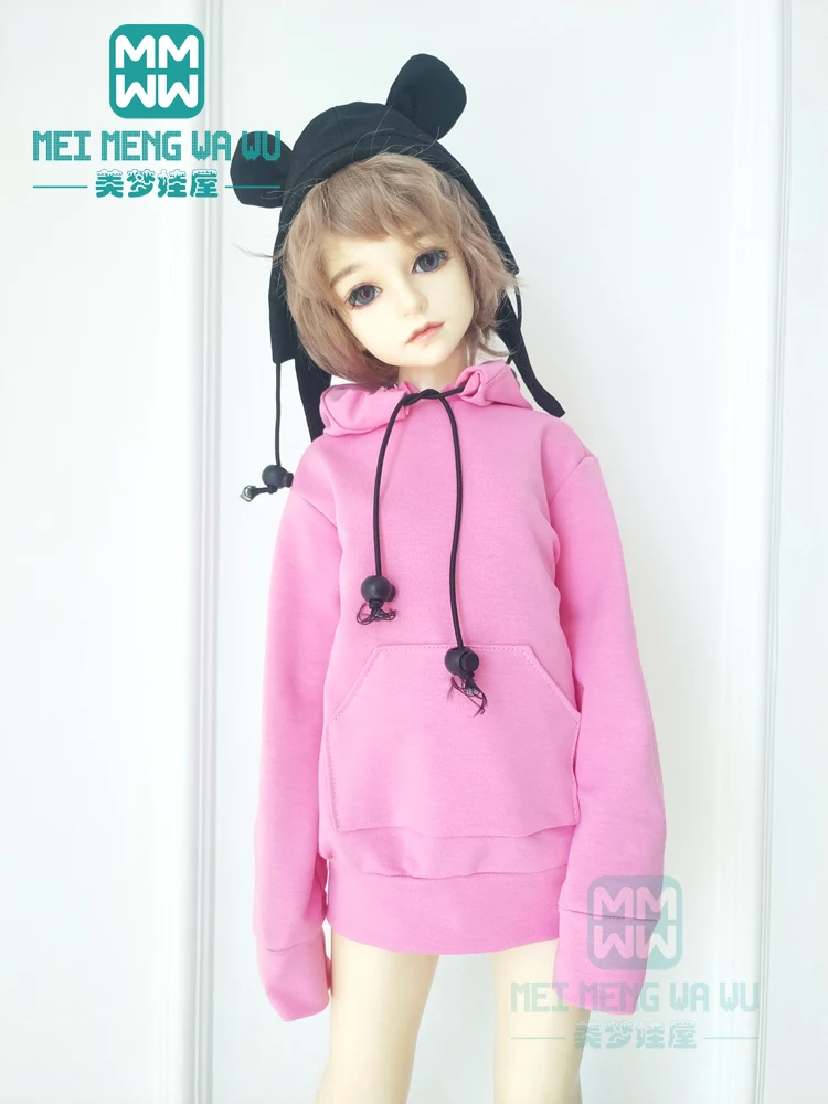 58cm 1/3 BJD dolls clothes Fashion Sports hoodie Denim miniskirt