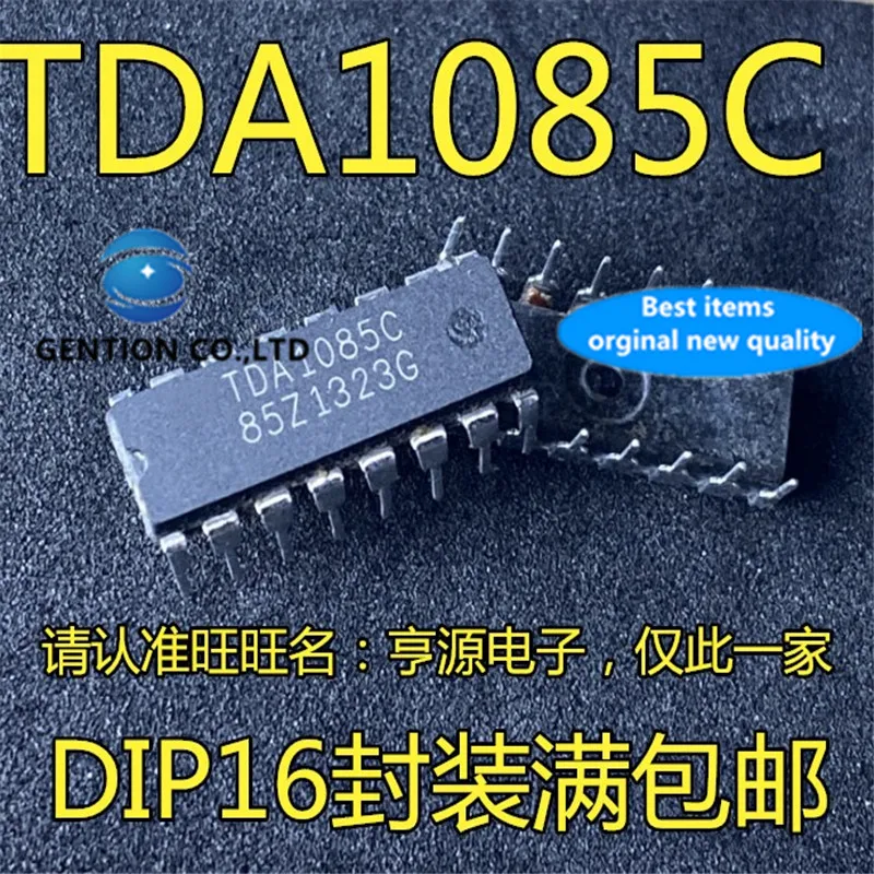 5Pcs TDA1085C DIP16 TDA1085 Controller driver IC chip in stock  100% new and original