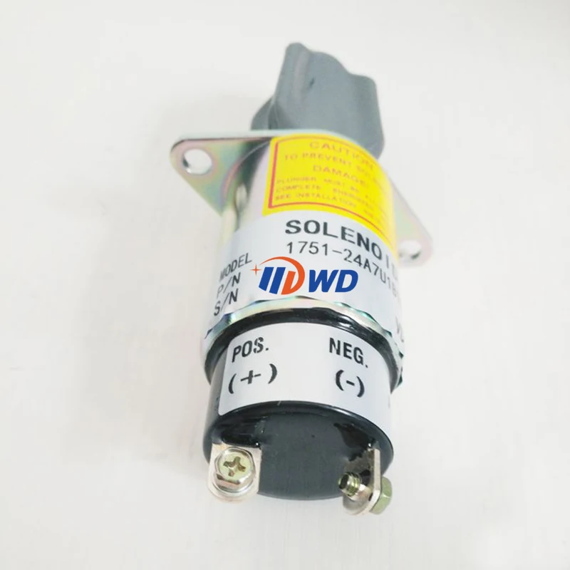 

1751-24A7U1B1S1 40000876 Stop Solenoid 24V For Caterpillar Excavator CAT 303BSR