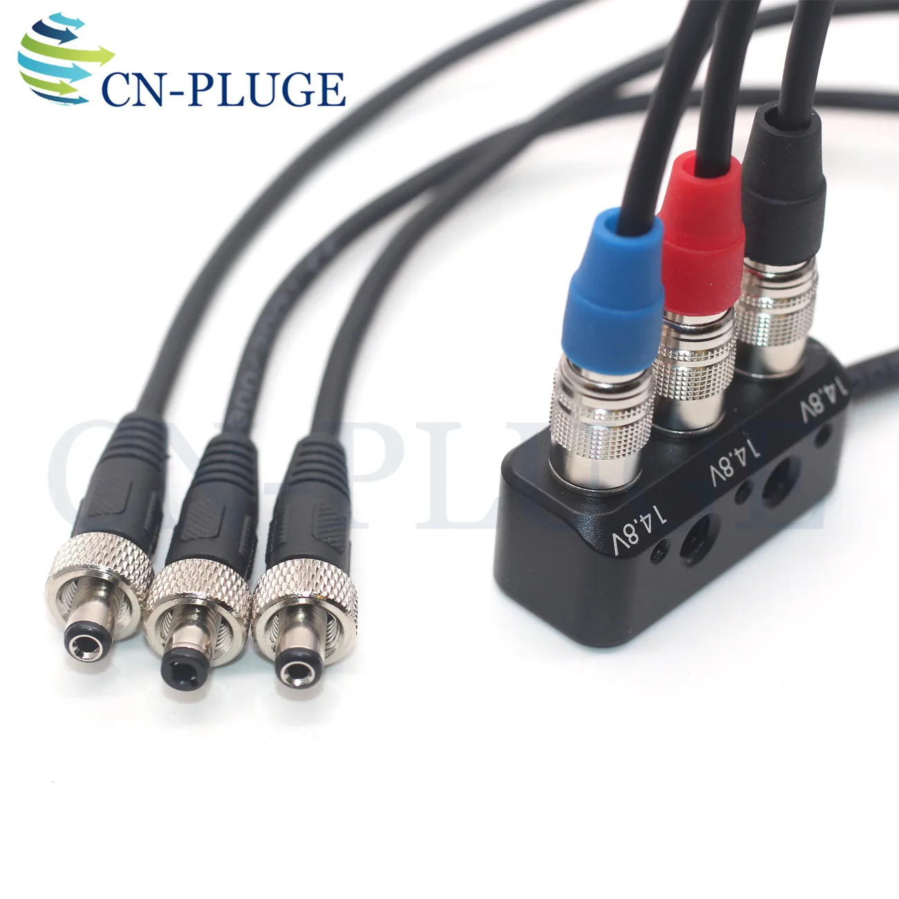 DTAP TO 3  4-pin for Sound Device 644 633 Cable/Recorder Zoom F4 F8 Power Distributor  4-pin way splitter