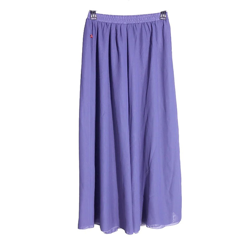 Vestito da pratica di danza del ventre piedi a grappolo allentati culotte di danza classica in Chiffon FFF05