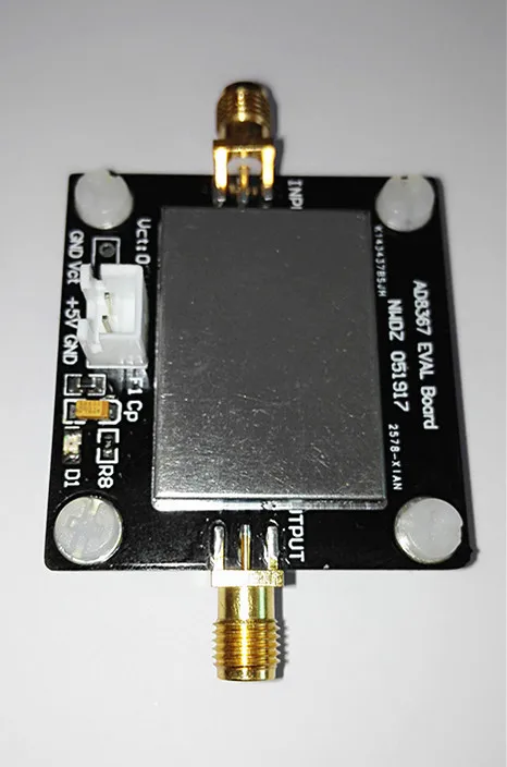 

500M 45DB variable gain high linearity low distortion VGA+AGC AD8367 module official line