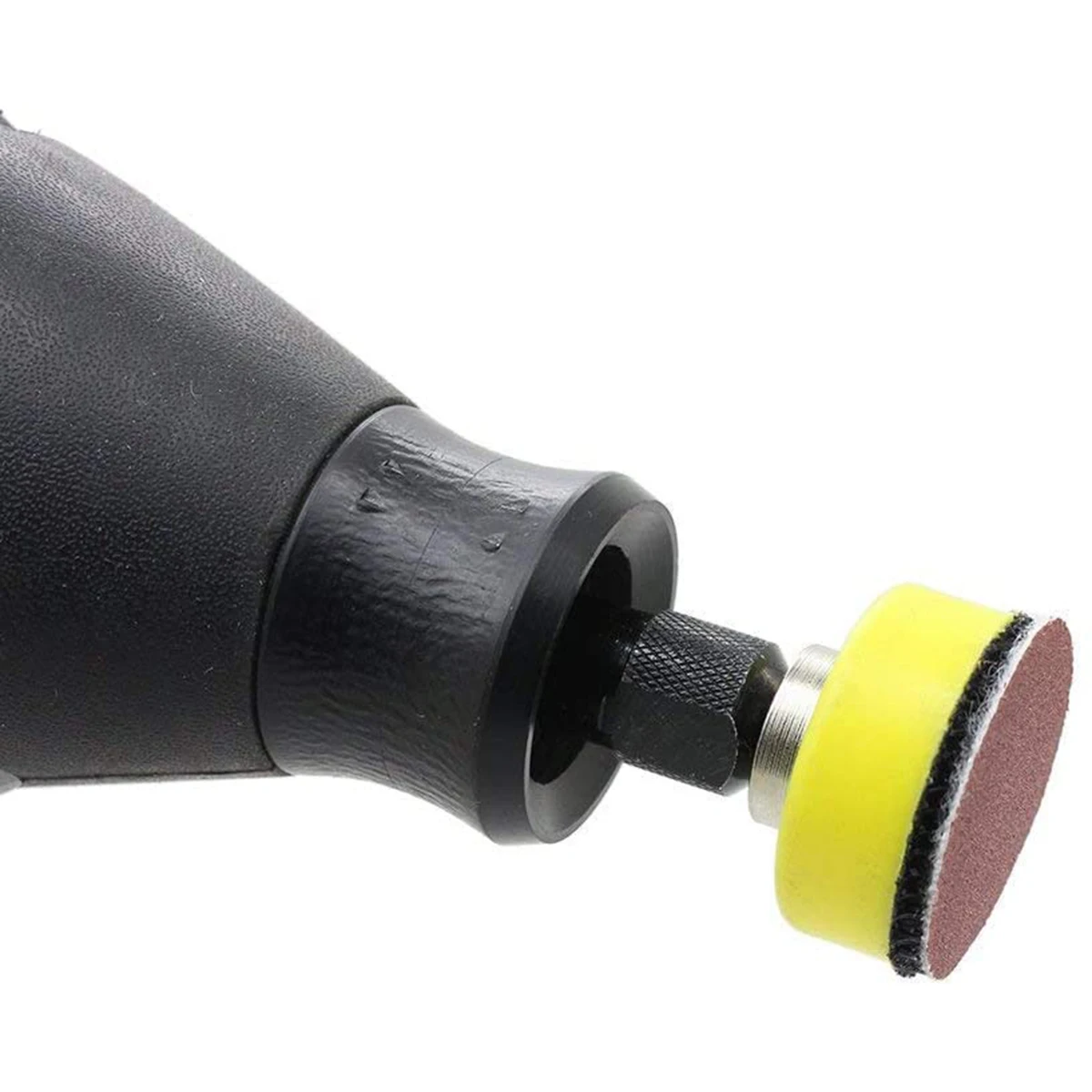 Discos de lijado de 1 pulgada y 25mm, herramienta de papel lija abrasivo, 80-100 de grano, surtido con almohadilla de pulido de vástago de 3000mm, 2,35 Uds.