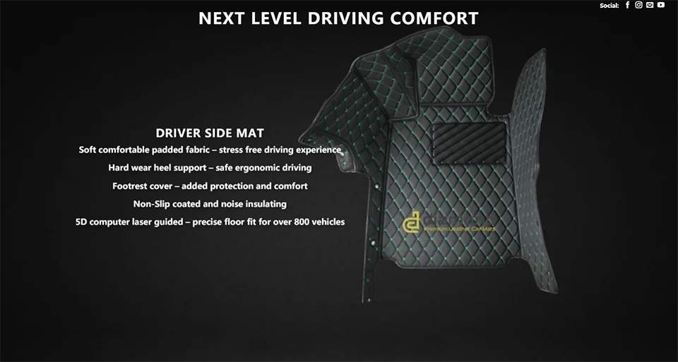 Leder-Fußmatten für Toyota Corolla E210 210 2019 2020 2021, Fußbodenbeläge, Teppiche, Polster, Innenraumteile, Zubehör – Detail 1