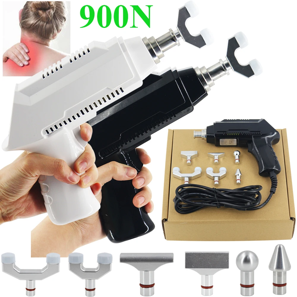 

Portable Adjust Massage Gun Electric Chiropractic Adjusting Tool 9 Levels Of Strength Adjustable Spine Correction Massager 900N