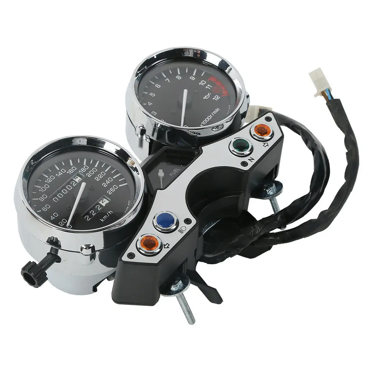 Motorcycle Speedometer For YAMAHA XJR 1300 XJR1300 1998-2003 1999 2000 2001 2002 Tachometer Gauges Instrument Cluster